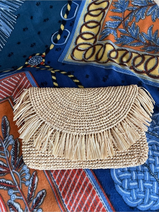 Mar Y Sol Handbags - Raffia clutch